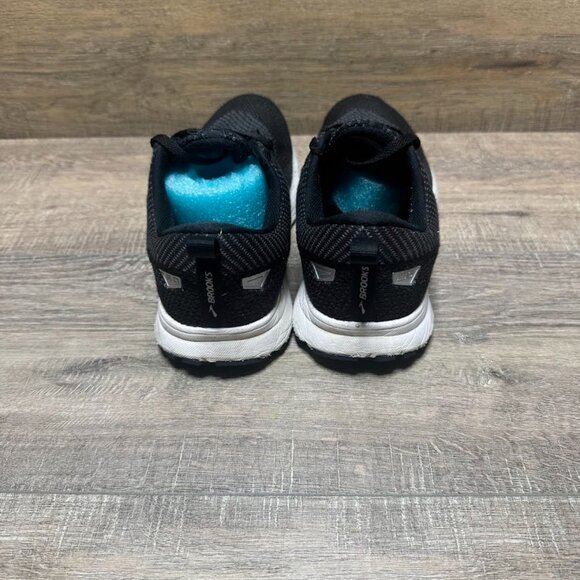 Brooks Revel 5 Black Silver Athletic Shoes Women's Size 8.5 - Picture 4 of 8